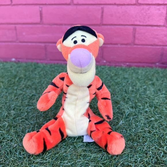 Disney Other - Vtg 90s Disney Mattel Winnie The Pooh Tigger Beanbag Friend Plush Kidcore 8 inch